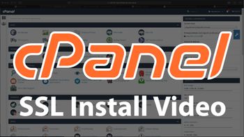 Comodo PositiveSSL Multi-Domain Wildcard cPanel install video screenshot